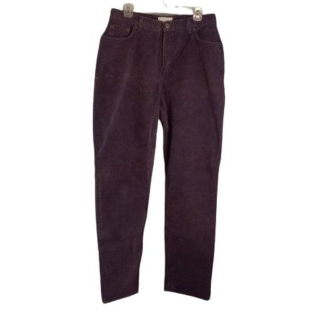 Arizona 15L Jeans Womens Purple Denim High Waisted 100% Cotton Made In USA